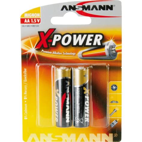 Ansmann Ag Ansmann X Power Alkaline Batterie Mignon Aa Lr6 Batterie