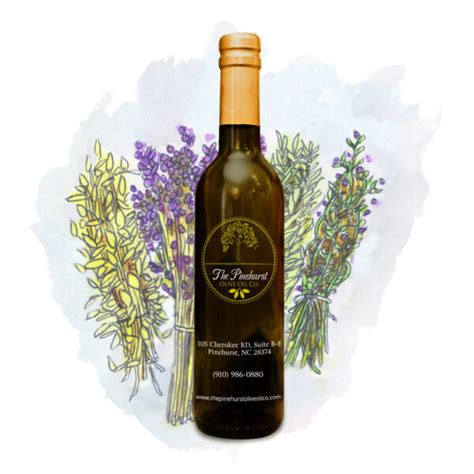 Herbes De Provence Olive Oil 750 Ml The Pinehurst Olive Oil Company