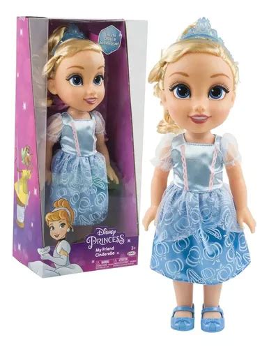 Boneca Disney Princess My Friend Cinderella Jakks Cm Mercadolivre