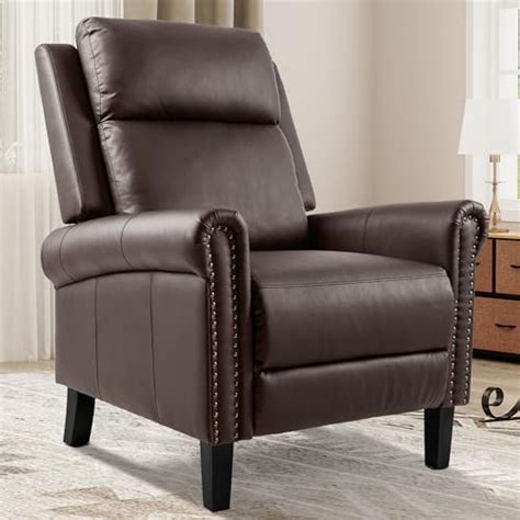 Yitahome Wingback Recliner Chair Push Back Recliner With High Back