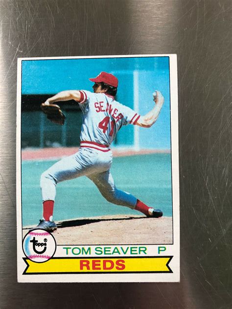 Vintage Lot Of Topps Cincinnatti Reds Baseball Card Tom