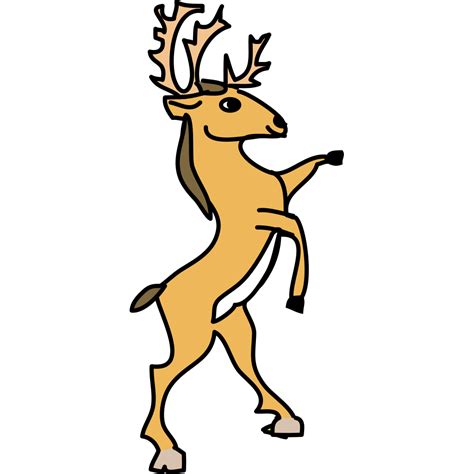 Standing Deer Png Svg Clip Art For Web Download Clip Art Png Icon Arts