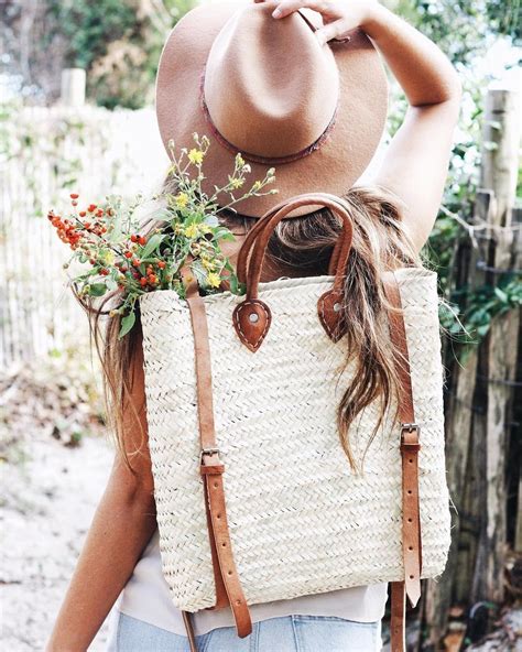 Handmade Straw Backpack Hipster Backpack Straw Bag Straw Bags