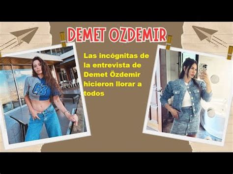 Video Las Inc Gnitas De La Entrevista De Demet Zdemir Hicieron Llorar A Todos Twitch Nude