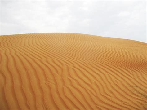 Premium Photo Desert With Warm Colors Sand Dunes