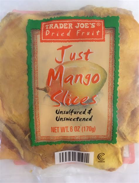 Trader Joe S Dried Mango Unsweetened Trader Joe S Reviews