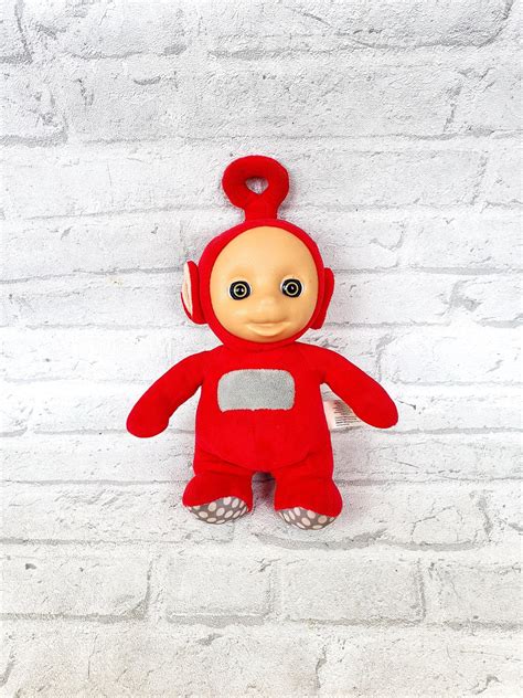 Talking Red Teletubby Plush Toys Vintage Po Plush Toys 10 5 Collectible