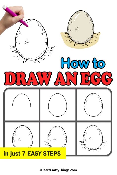 Egg Drawing How To Draw An Egg Step By Step