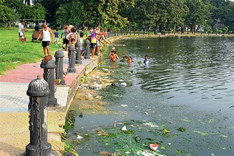 Rabindra Sarobar Lake Negligence And Non Awareness Of Kmc Has Been