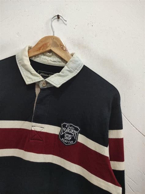 Vintage Eddie Bauer Polo Rugby Mens Fashion Tops And Sets Tshirts And Polo Shirts On Carousell