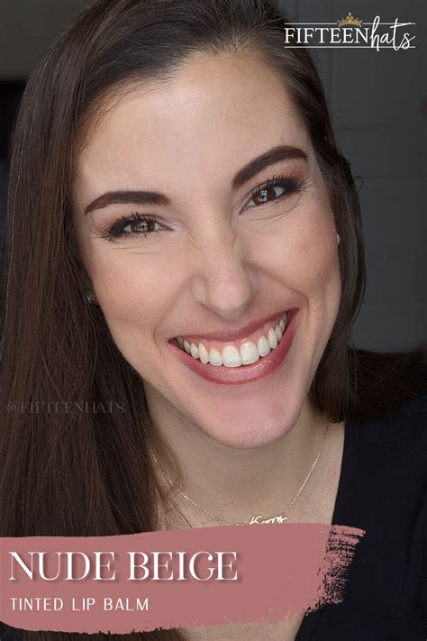 Nude Beige Tinted Lip Balm Ashley Cejka