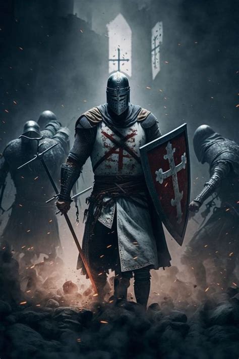 Untitled In 2024 Crusader Knight Knight Tattoo Warrior Concept Art