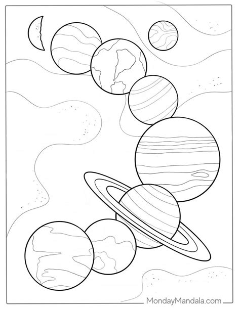 20 Solar System Coloring Pages Free Pdf Printables Solar System