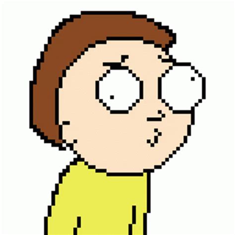 Morty Animated Gif Going Crazy Sticker - Morty Animated Gif Going Crazy - GIF を見つけて共有する