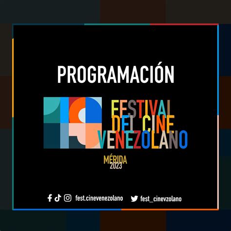 PROYECCIONES FCV 2023 Festival Del Cine Venezolano