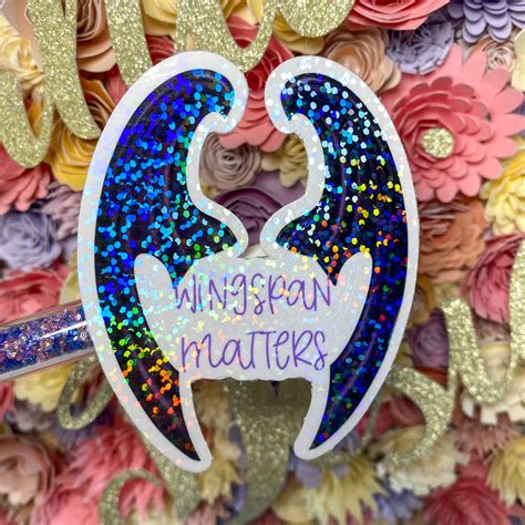 Wingspan Matters - Holo Overlay Sticker – Fantasy Designs Planner Supplies