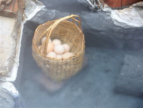 Hot Spring Boiled Eggs Stock Image Image Of Sichuan 30926195
