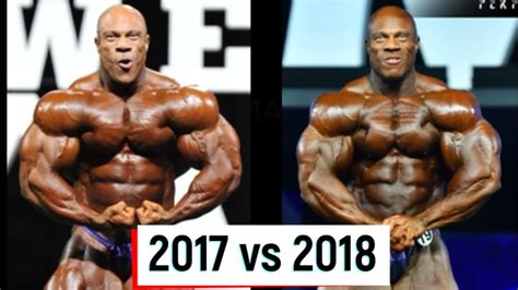 Phil Heath 2017 Vs 2018 Youtube