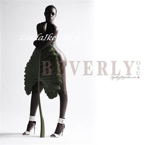 Big Brother Africa S Beverly Osu Goes Nude Kim Kardashian S New