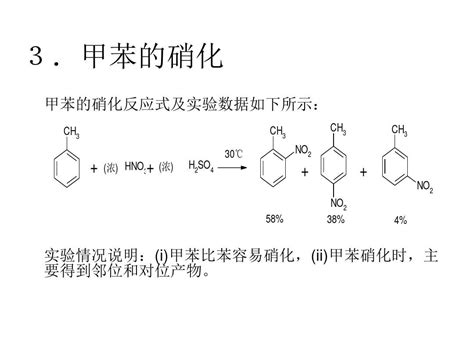 甲苯的硝化反应式及实验数据如下所示实验情况说明i甲苯比苯word文档在线阅读与下载免费文档