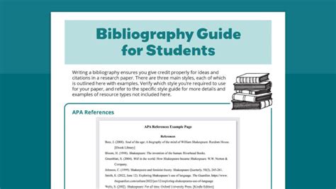 How To Write A Bibliography Plus Printable Guide With Examples My Blog