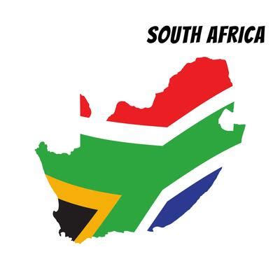 South Africa Map Outline Vector Art, Icons, and Graphics for Free Download