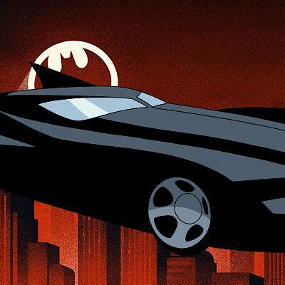 Artstation Roy Hakim Frank Miller Comics Batman Universe Batmobile