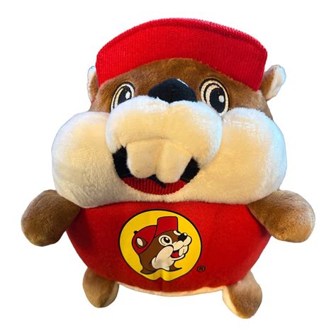 Buc Ees 8 Bucee The Beaver Round Plush Stuffed Animal Ebay