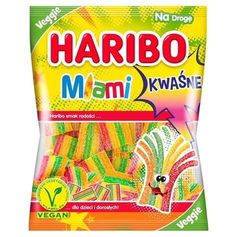 Haribo Miami Fizz Żelki Owocowe 85 G Zakupy Online Z Dostawą Do Domu