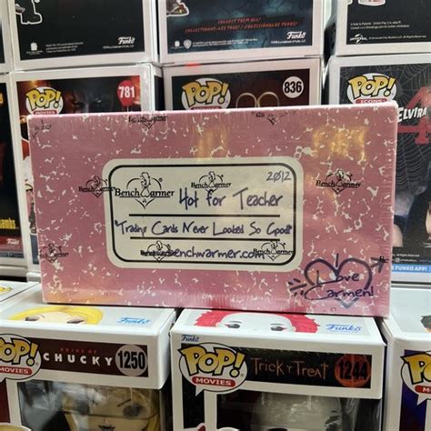 Benchwarmer Hot For Teacher Trading Cards Box Sealed Swatch Autographs Etc EBay
