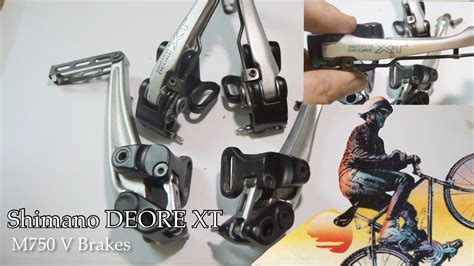 Shimano Deore Xt M750 V Brakes Opening Overview Rebuild Atelier Yuwa