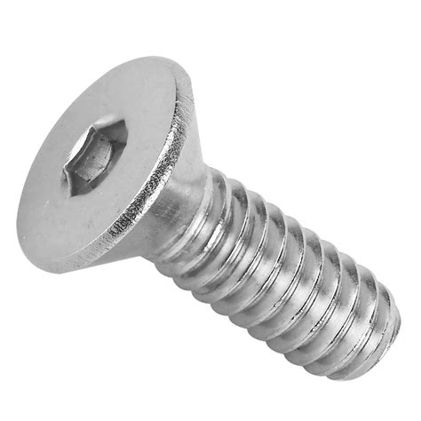 Round Full Thread Stainless Steel Csk Head Screw Material Grade Ss304