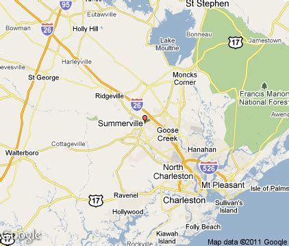 Summerville Vacation Rentals, Hotels, Weather, Map and Attractions