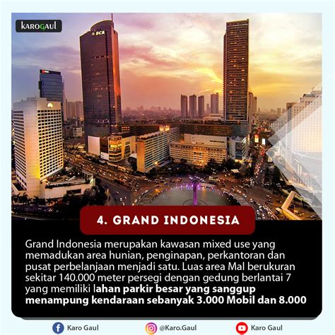 5 Mall Terbesar Di Indonesia Karo Gaul