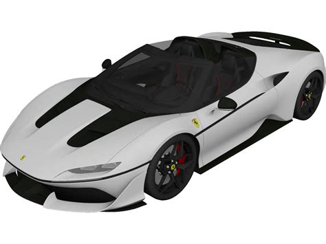 Ferrari J50 3d Model 2017 3dcadbrowser