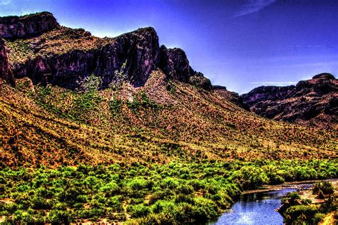 Salt River at Coon's Bluff Photograph by Roger Passman