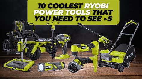 Coolest Ryobi Power Tools That You Need To See Part Youtube