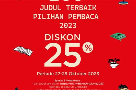 Gramedia Pontianak Hadirkan Diskon 25 Selama 3 Hari Sonoraid