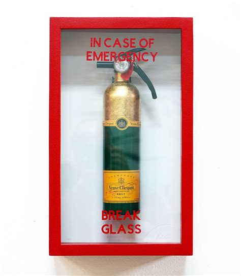 In Case Of Emergency Break Glass Midi Edition — Maune Contemporary Fine Art Gallery