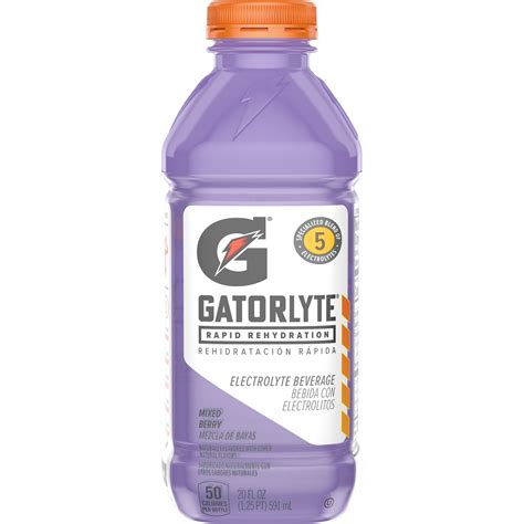 Gatorade Gatorlyte Rapid Rehydration Mixed Berry Flavored