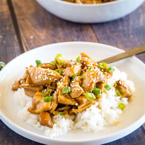 Crock Pot Teriyaki Chicken Dinners Dishes And Desserts