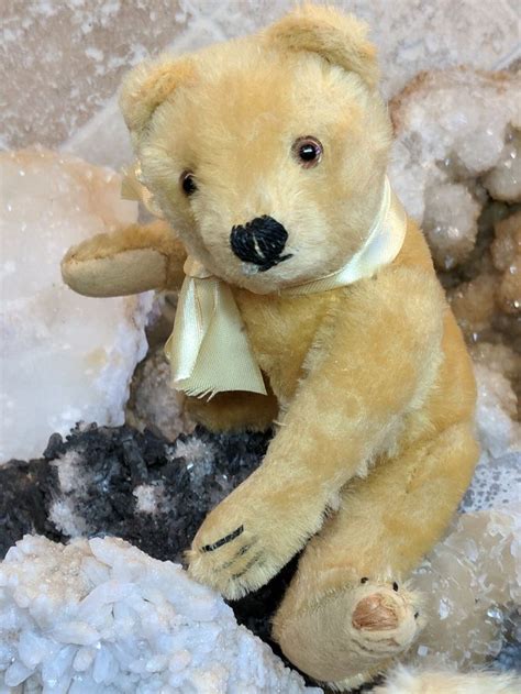 S Vintage Gold Steiff Original Teddy Bear