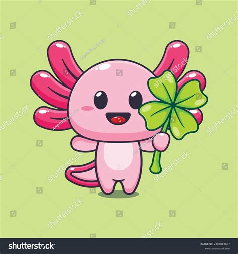 Premium Vector Clipart Kawaii Axolotls Cute Axolotl Clipart Set High