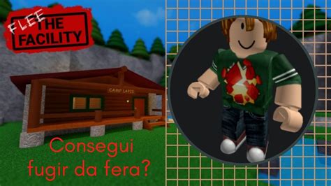 ROBLOX FUJA ANTES QUE A FERA TE PEGUE Flee The Facility YouTube