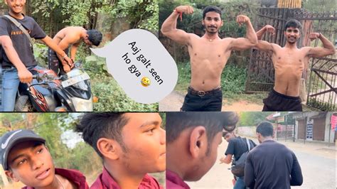 Aaj Mila Desi Bodybuilder 😳 Aaj Galt Seen Ho Gya Mera Saath 🤣 Abhi