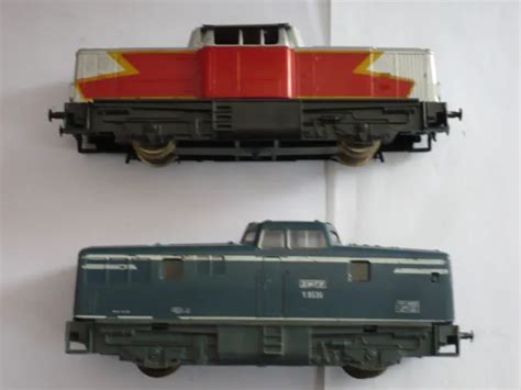 LOT 2 LOCOS Tracteur Lima Y 9530 Lima Loco Tracteur Locomotive Train