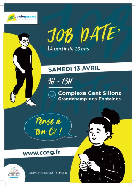 Le job date tudiant revient 6ème édition Communauté de Communes d