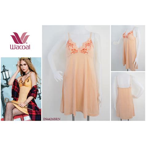 Jual Baju Tidur Wanita Sleepwear Wacoal Mix Lace Bahan Premium Pakaian Tidur Lingerie In