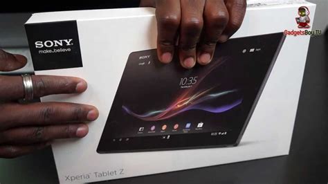 Sony Xperia Tablet Z Unboxing And First Look Youtube