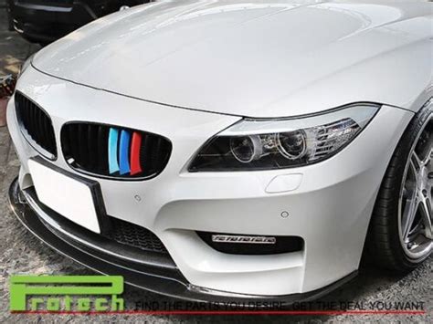 3d Style Front Bumper Lip Carbon Fiber For Bmw E89 Z4 2dr M Sport 2009 2016 Ebay